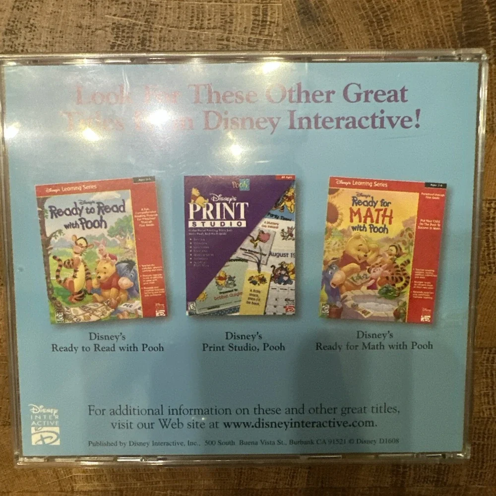 Disney's Winnie the Pooh & the Honey Tree Animated StoryBook Windows  CD-ROM PC